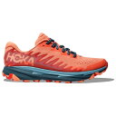 zJ gg 3 E[} ( Papaya / Real Teal ) | HOKA Women's Torrent 3