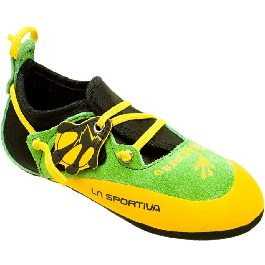 【 在庫処分 】【 即納 】 スポルティバ スティキット Green | La Sportiva Kids Stickit