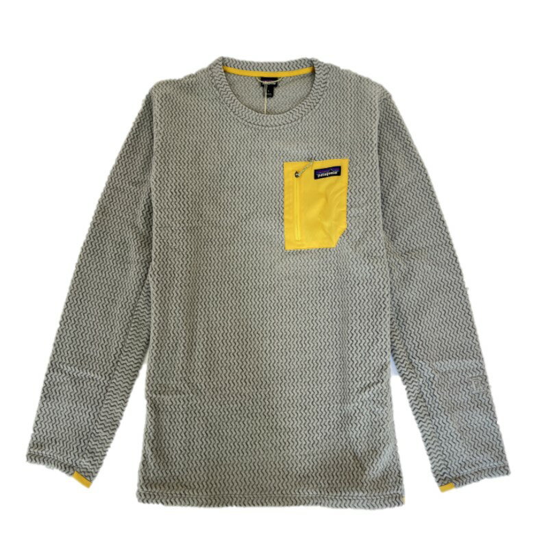 パタゴニア トップス メンズ 【 即納 】 パタゴニア メンズ R1エア クルー ( Salt Grey ) | PATAGONIA R1 Air Crew