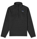 パタゴニア パタゴニア メンズ ベター セーター 1/4ジップ ( Black ) | PATAGONIA Better Sweater 1/4 Zip