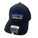 【在庫処分】【 即納 】 パタゴニア P-6 ロゴ ロープロ トラッカー ハット Navy Blue | PATAGONIA P6 Logo Lopro Trucker Hat