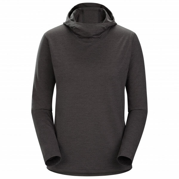 アークテリクス ティーマ フーディ レディース ( Black Heather ) | ARC'TERYX Women's Taema Hoody