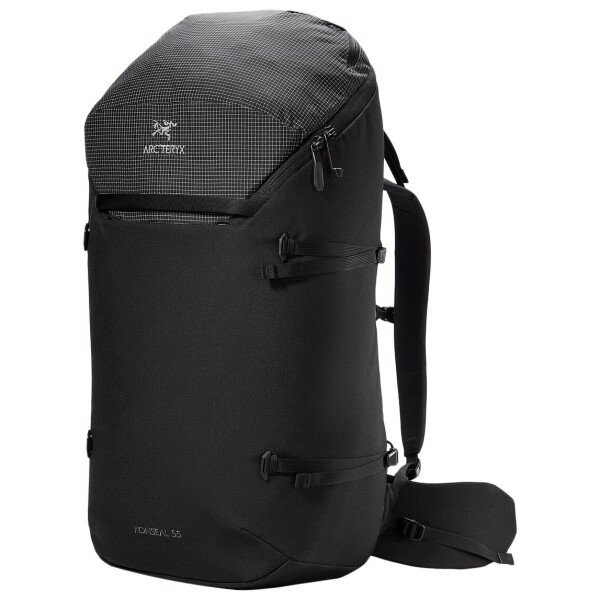 アークテリクス リュック メンズ アークテリクス コンシール 55 バックパック ( Black ) 55l | ARC'TERYX Konseal 55