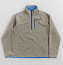 パタゴニア パタゴニア メンズ ベター セーター 1/4ジップ ( Oar Tan / Vessel Blue ) | PATAGONIA Better Sweater 1/4 Zip