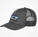 パタゴニア P-6 ロゴ ロープロ トラッカー ハット Forge Grey | PATAGONIA P-6 Logo Lopro Trucker Hat