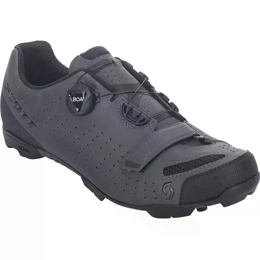 樂天商城 - スコット コンペ BOA リフレクティブ MTB シューズ （ GreyReflective/Black ） | SCOTT Comp BOA Reflective MTB Shoes [t]