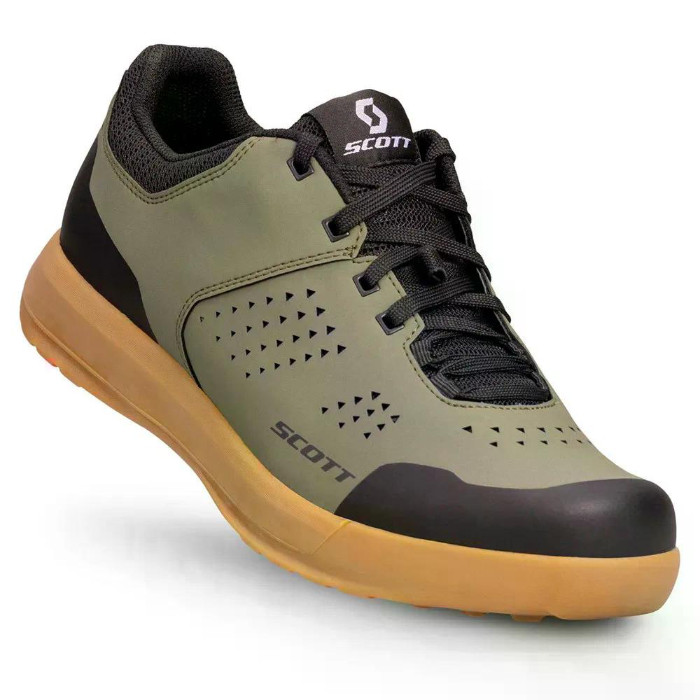 スコット シュラルプ レース MTB シューズ （ MossGreen/Black ） | SCOTT Shr-Alp Lace MTB Shoes 