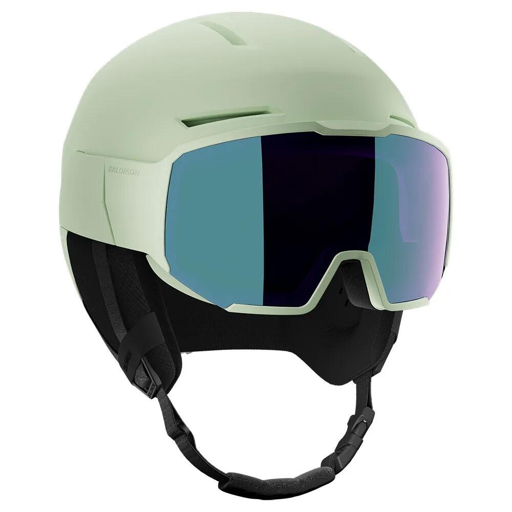 サロモン オスモ シグマ バイザー ヘルメット （ WhiteMoss ） | SALOMON Osmo Sigma visor helmet [t]