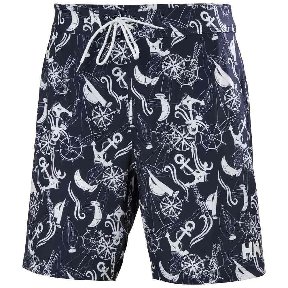 ヘリーハンセン ニューポート ボード 8" ショーツ （ Navy Nautical ） | HELLY HANSEN Newport Board 8" shorts [t]