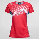 スポルティバ ウェーブ Tシャツ レディース( Hibiscus / Malibu Blue ) | LA SPORTIVA Women's Wave T-sh...