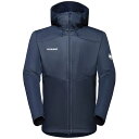 マムート アルティメット VII ソフトシェル ジャケット メンズ ( Marine ) | MAMMUT Ultimate VII softshell jac...