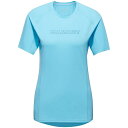 マムート セルン ファーストレイヤー ロゴ ショートスリーブ Tシャツ レディース ( Cool Blue ) | MAMMUT Selun FL Logo s...