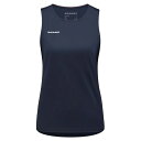マムート セルン ファーストレイヤー スリーブレス Tシャツ レディース ( Marine ) | MAMMUT Selun FL sleeveless T-s...