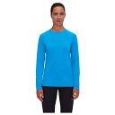 マムート セルン FL ロゴ ロングスリーブ ティーシャツ レディース ( Glacier Blue ) | MAMMUT Selun FL Logo long...