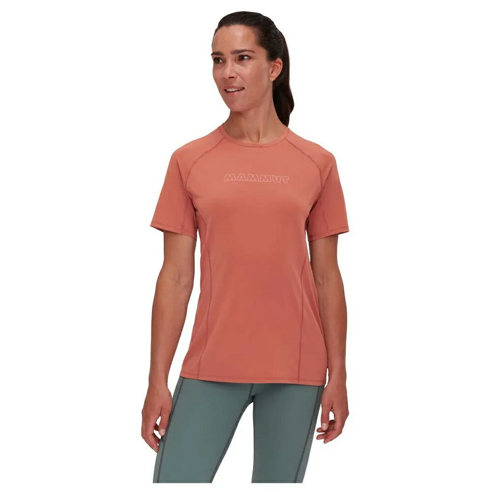 マムート セルン FL ロゴ ショートスリーブ ティーシャツ レディース （ Brick ） | MAMMUT Selun FL Logo short sleeve T-shirt [t]
