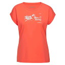 マムート マウンテン 8035M ショートスリーブ ティーシャツ レディース ( Peach ) | MAMMUT Mountain 8035M short s...
