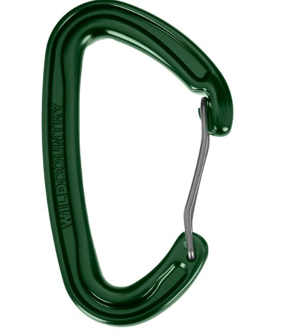 Rakuten - ワイルドカントリー ワイルドワイヤー カラビナ クライミング 登山 ( Green ) | WILD COUNTRY Wildwire Carabiner [e]