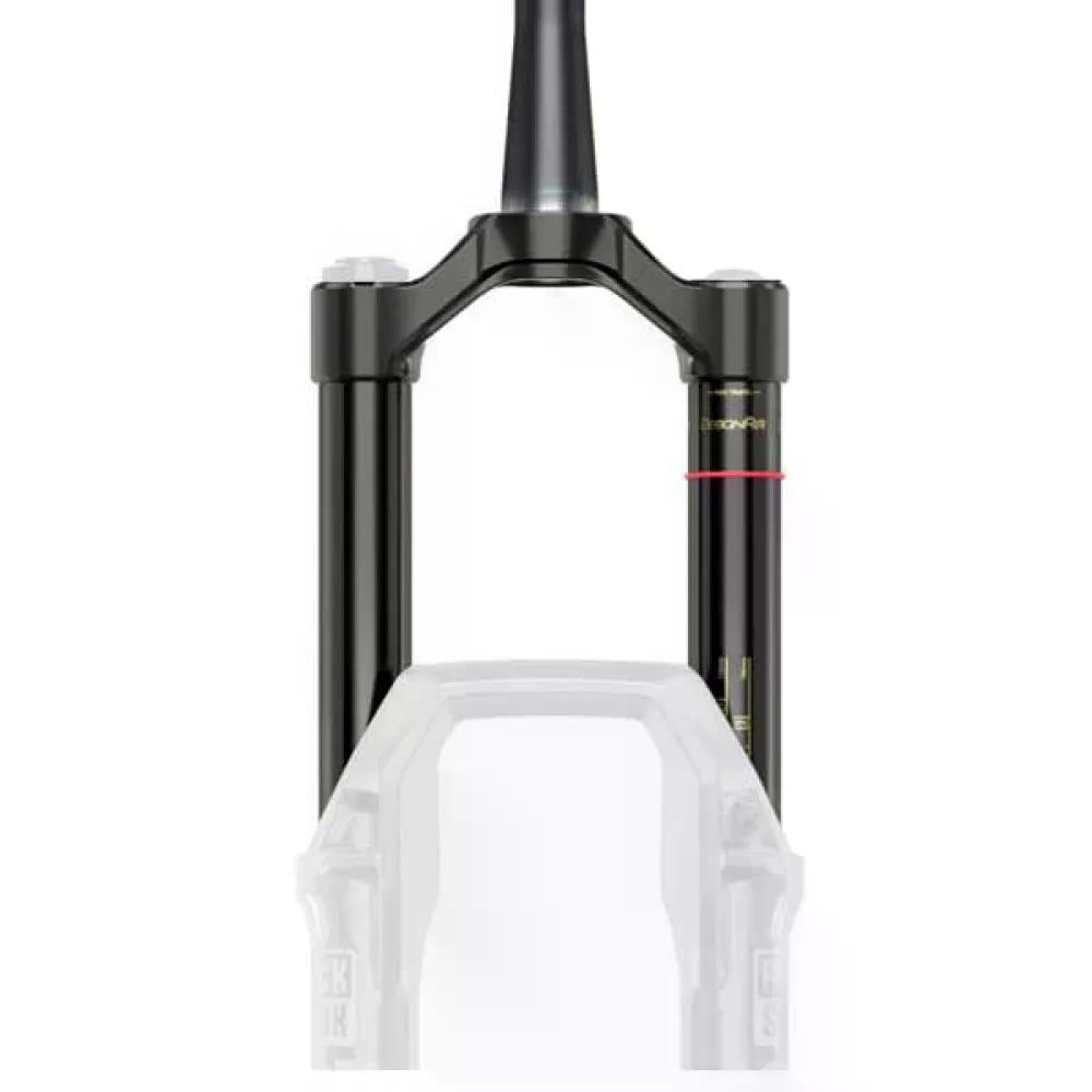ROCKSHOX CSU DebonAir 27B/29B 63 OD 44 Offset クラウン/ステアリング/アッパーチューブアセンブリフォーク （ GlossBlack ） 