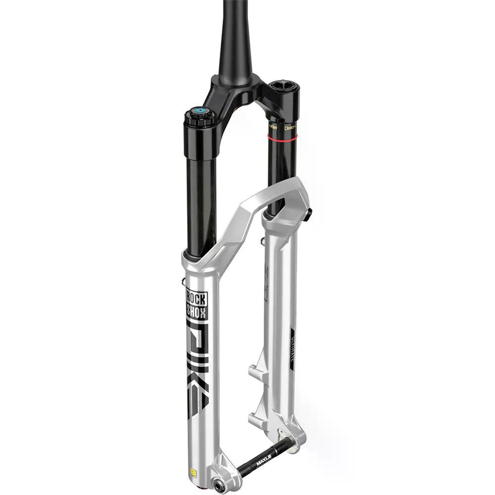 ROCKSHOX Pike Ultimate Charger 3 RC2 Crown Boost? 15x110 mm 37 Offset DebonAir+ MTBフォーク （ Silver ） 