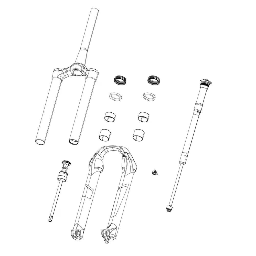 ROCKSHOX SID 35 Flight Attendant C1+ 2021+ フォークコントロールモジュール （ Multicolor ） [t] climbs-10186603 クライムスワールド 楽天市場店 パッケージ画像