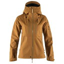 フェールラーベン ケブ エコシェル ソフトシェル ジャケット レディース ( Chestnut ) | FJALLRAVEN Keb Eco-Shell sof...