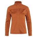 フェールラーベン アビスコ ライト フリース レディース ( Terracotta Brown ) | FJALLRAVEN Abisko Lite fleec...