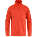 フェールラーベン アビスコ ライト ハーフジップ フリース メンズ ( Flame Orange ) | FJALLRAVEN Abisko Lite half...