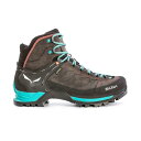 サレワ マウンテントレーナー ミッド ゴアテックス ハイキングブーツ レディース ( Magnet / Viridian Green ) | SALEWA Mo...
