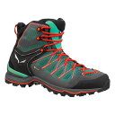 サレワ MTN トレーナー ライト ミッド ゴアテックス ハイキングブーツ レディース ( Feld Green / Fluo Coral ) | SALEWA...