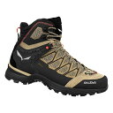 サレワ MTN トレーナー ライト ミッド ゴアテックス ハイキングブーツ レディース ( Quicksand / Black ) | SALEWA MTN T...