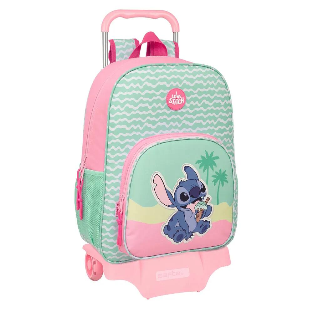 サフタ スティッチ アイスクリーム ホイールド バックパック （ Multicolor ） | SAFTA Stitch Ice Cream Wheeled Backpack [t](4.0)