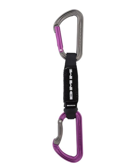 ディーエムエム シャドー クイックドロー クライミング 登山 ( Titanium / Purple ) 12cm | DMM Shadow..
