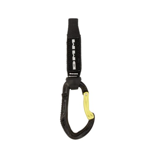 ディーエムエム アルファ スチール クイックドロー クライミング 登山 ( Black ) 12cm | DMM Alpha Steel Quickdraw 