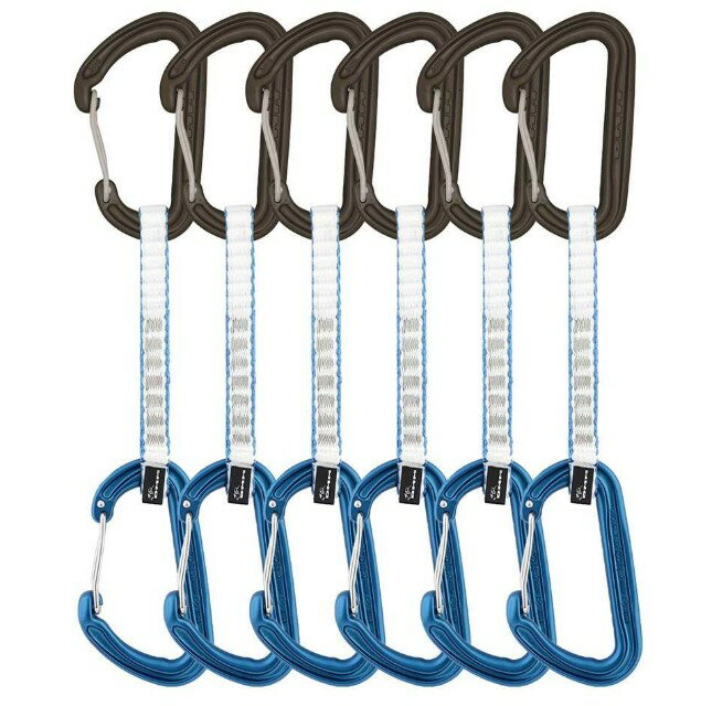 ディーエムエム スペクター クイックドロー 6個セット クライミング 登山 ( Matt Grey / Blue ) 12cm | DMM Spectre Quickdraw - 6 Pack [e]