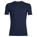 アイスブレーカー メリノ 150 アナトミカ ショート スリーブ ベース レイヤー ( Midnight Navy ) | ICEBREAKER Merino ...