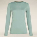アイスブレーカー メリノ 200 オアシス ロング スリーブ ベース レイヤー レディース ( Moss ) | ICEBREAKER Merino 200 O...