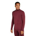 アイスブレーカー メリノ 260 テック タートルネック ロング スリーブ ベース レイヤー ( Port ) | ICEBREAKER Merino 260 ...