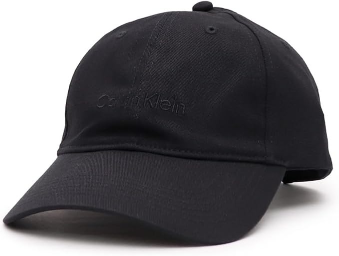 帽子 - 【 即納 】 カルバン クライン ロゴ エンブロイダリー ベースボール キャップ ( Black ) | CALVIN KLEIN Logo Embroidery Baseball Cap