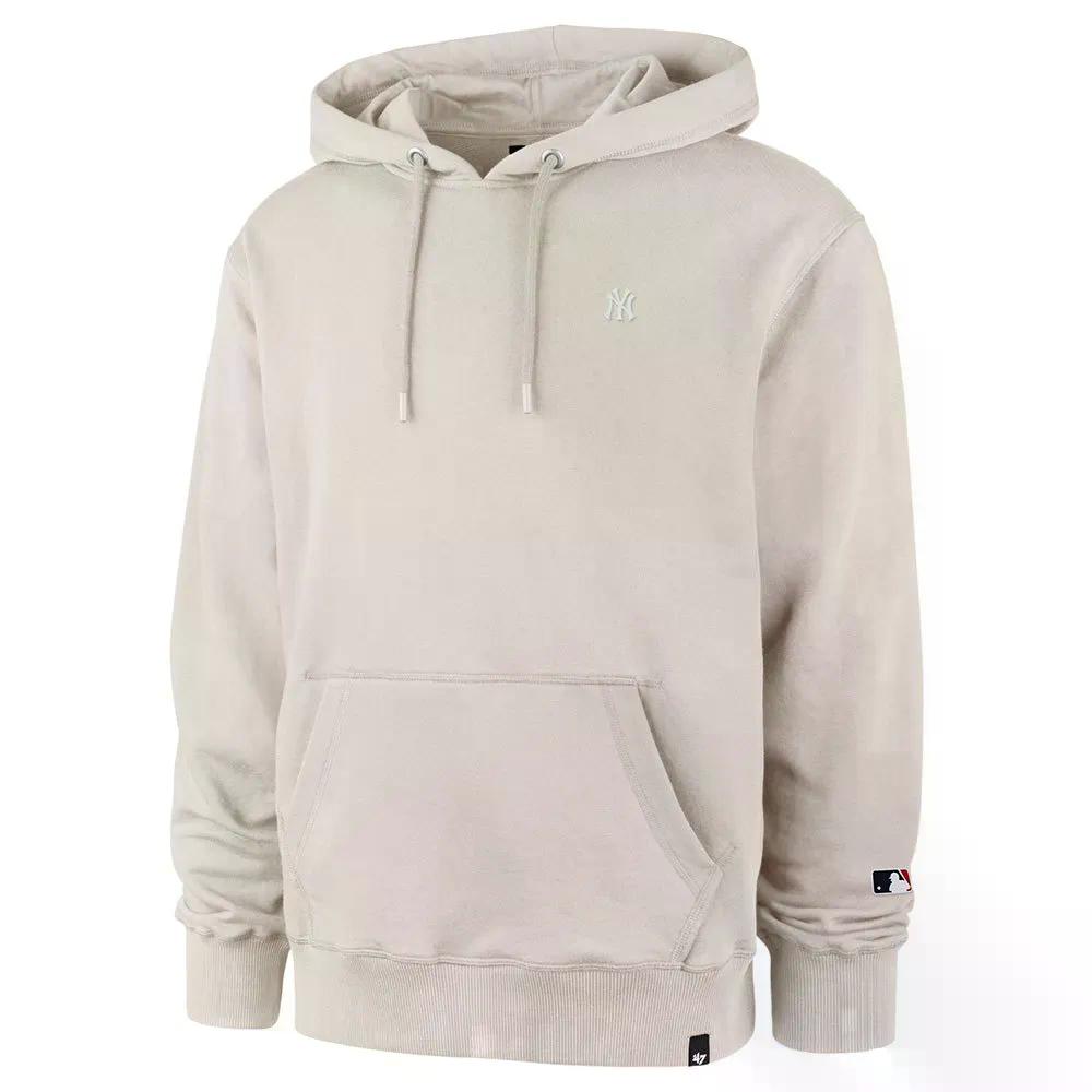 樂天商城 - フォーティーセブン MLB ニューヨーク ヤンキース ベース ランナー LC エンブ バーンサイド パーカ （ Bone ） | 47 MLB New York Yankees Base Runner Lc Emb Burnside parka [t]