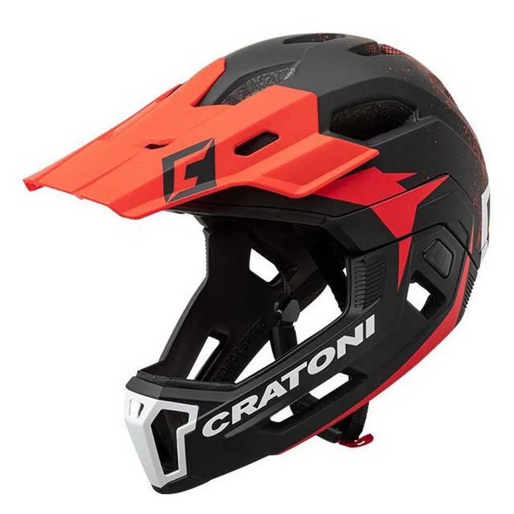 CRATONI C-Maniac 2.0MX MTBHelmet （ Black/Red ） [t]