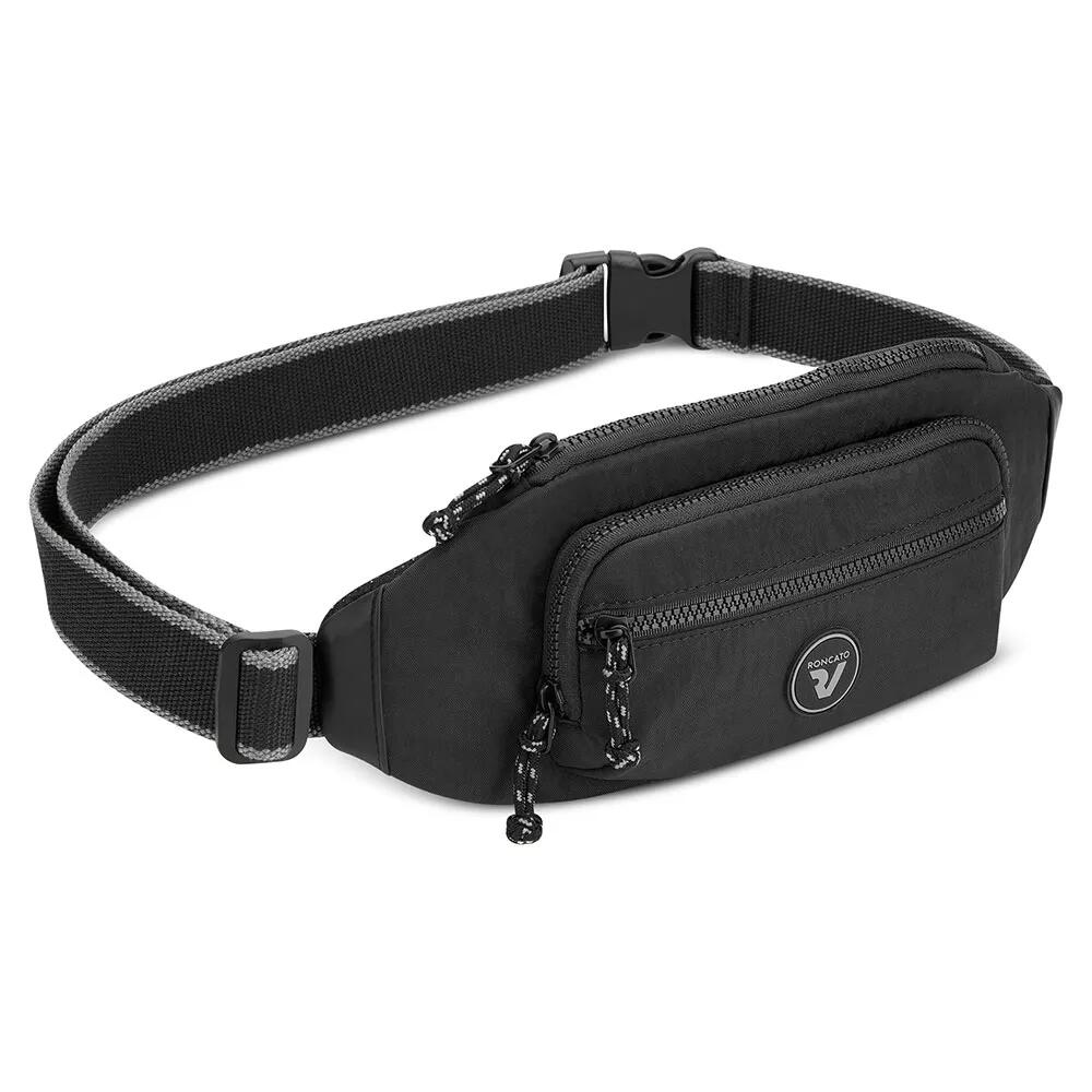 ロンカート ローリング ウエスト バッグ （ Black ） | RONCATO Rolling waist bag [t]