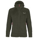 サレワ トグナッツァ ポーラライト フルジップ フリース レディース ( Dark Olive / Melange ) | SALEWA Tognazza Po...