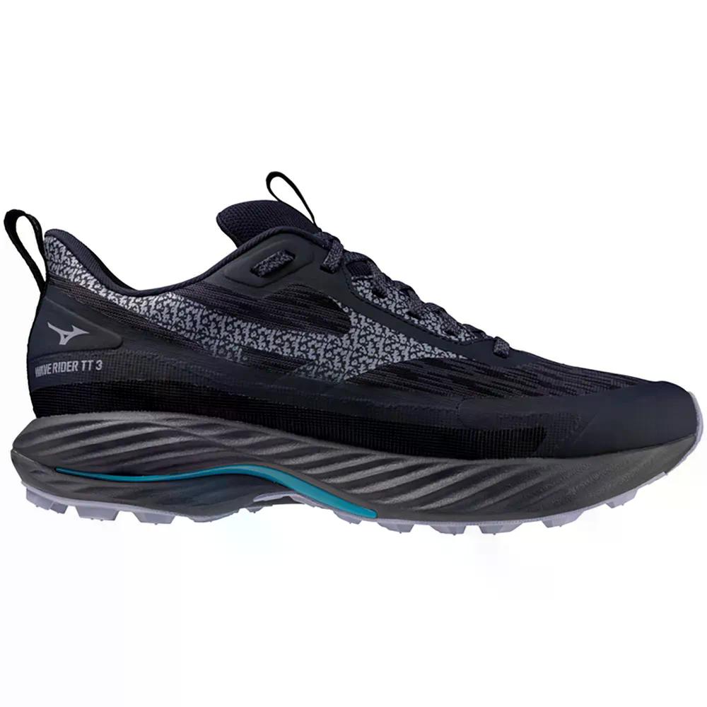 MIZUNO - MIZUNO Wave Rider TT 3 トレイルランニングシューズ （ DressBlues/DazzlingBlue/LightningYellow ） [t]