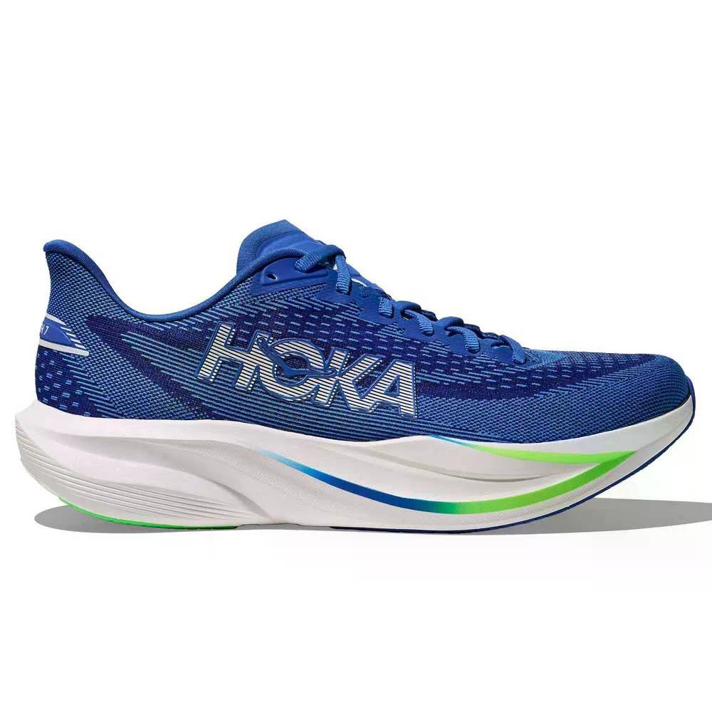 ホカ マッハ 7 ランニングシューズ （ CobaltBlue/NeonGreen ） | HOKA Mach 7 Running Shoes 