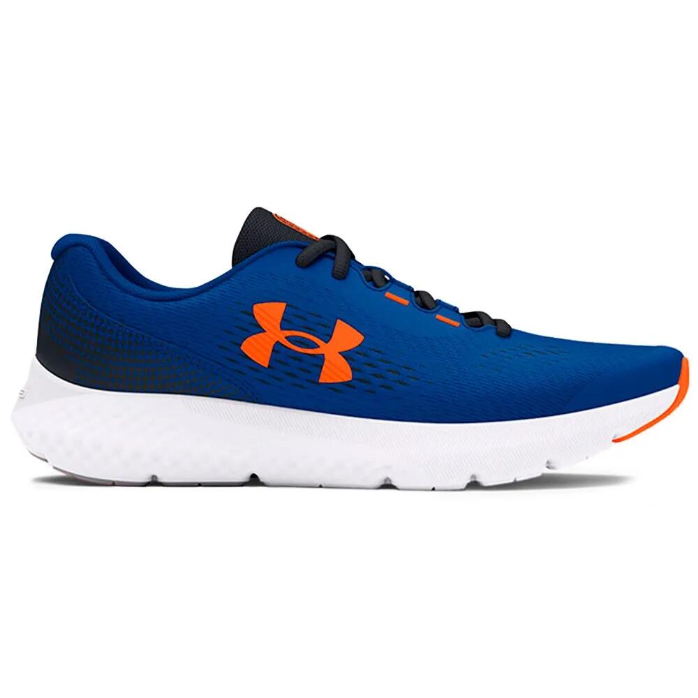 アンダーアーマー GS チャージド ローグ 4 ランニング シューズ （ TechBlue/Black/OrangeBlast ） | UNDER ARMOUR GS Charged Rogue 4 running shoes [t]