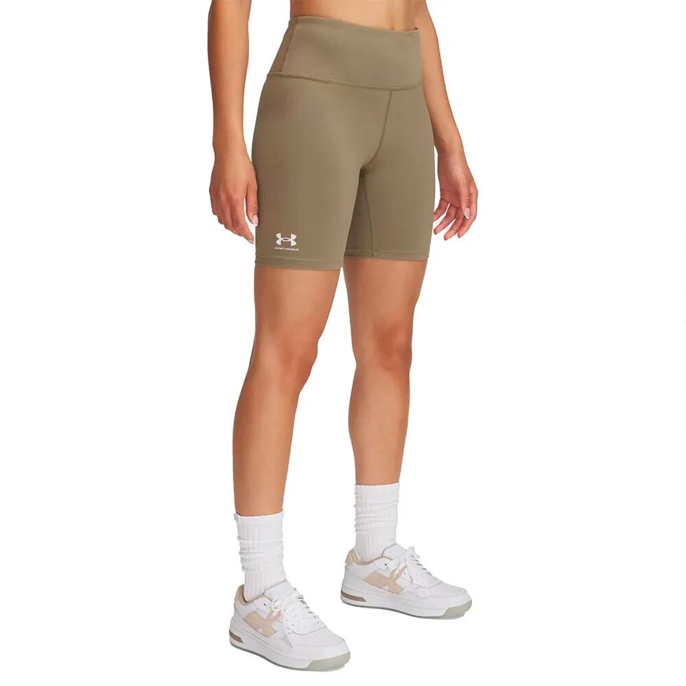 アンダー アーマー ライバル 7 インチ ショート レギンス レディース （ Bayou / White ） | UNDER ARMOUR Rival 7" short leggings Women [t]