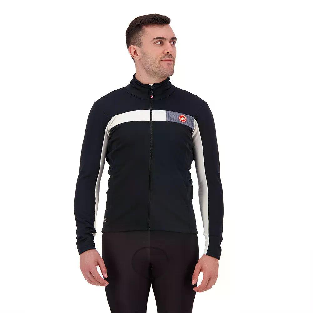 樂天商城 - カステリ モルティローロ 6S ジャケット （ LightBlack/Chalk/SilverReflex ） | CASTELLI Mortirolo 6S jacket [t]