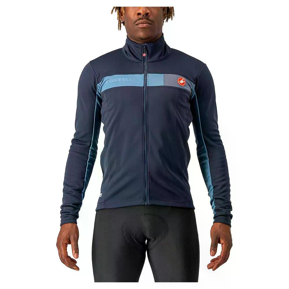 樂天商城 - カステリ モルティローロ 6S ジャケット （ SavileBlue/SteelBlue/SilverReflex ） | CASTELLI Mortirolo 6S jacket [t]