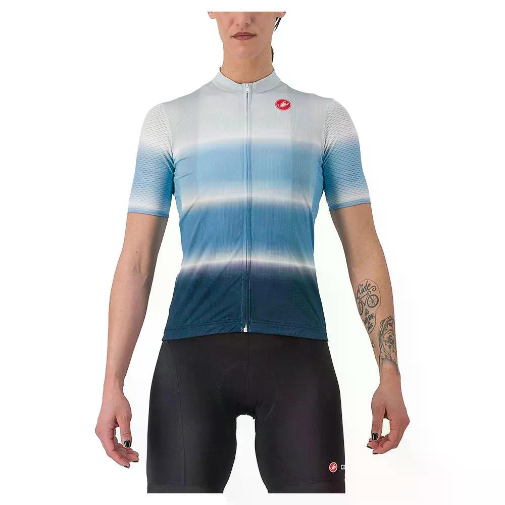 �����ƥ� �ɥ���� ���硼�ȥ��꡼�� ���㡼�� ��ǥ����� �� Ocean �� | CASTELLI Dolce short sleeve jersey Wom...