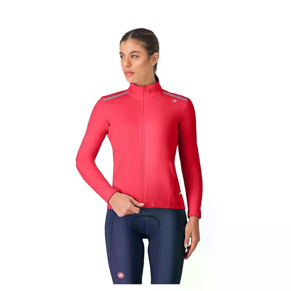 樂天商城 - カステリ エスプレッソ エアー ジャケット レディース （ Hibisc ） | CASTELLI Espresso Air jacket Woman [t]